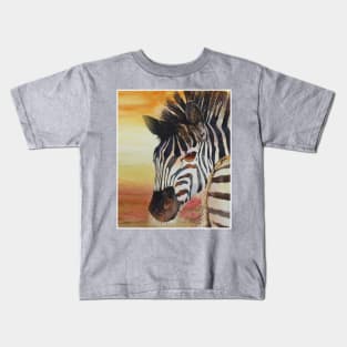 Zebra T-Shirt Kids T-Shirt